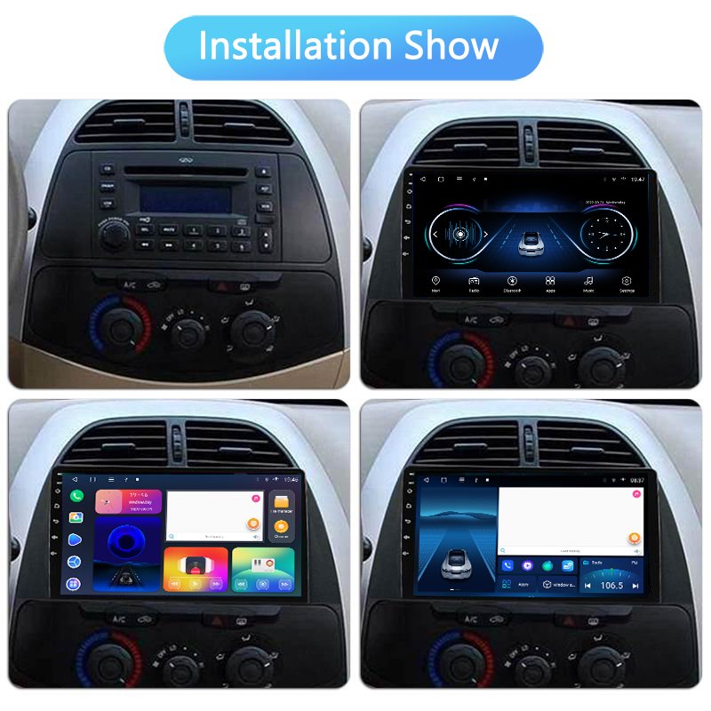 9inch Android system Car Audio DVD Multimedia Video Player For Chery Tiggo T11 2005-2013 GPS navigation