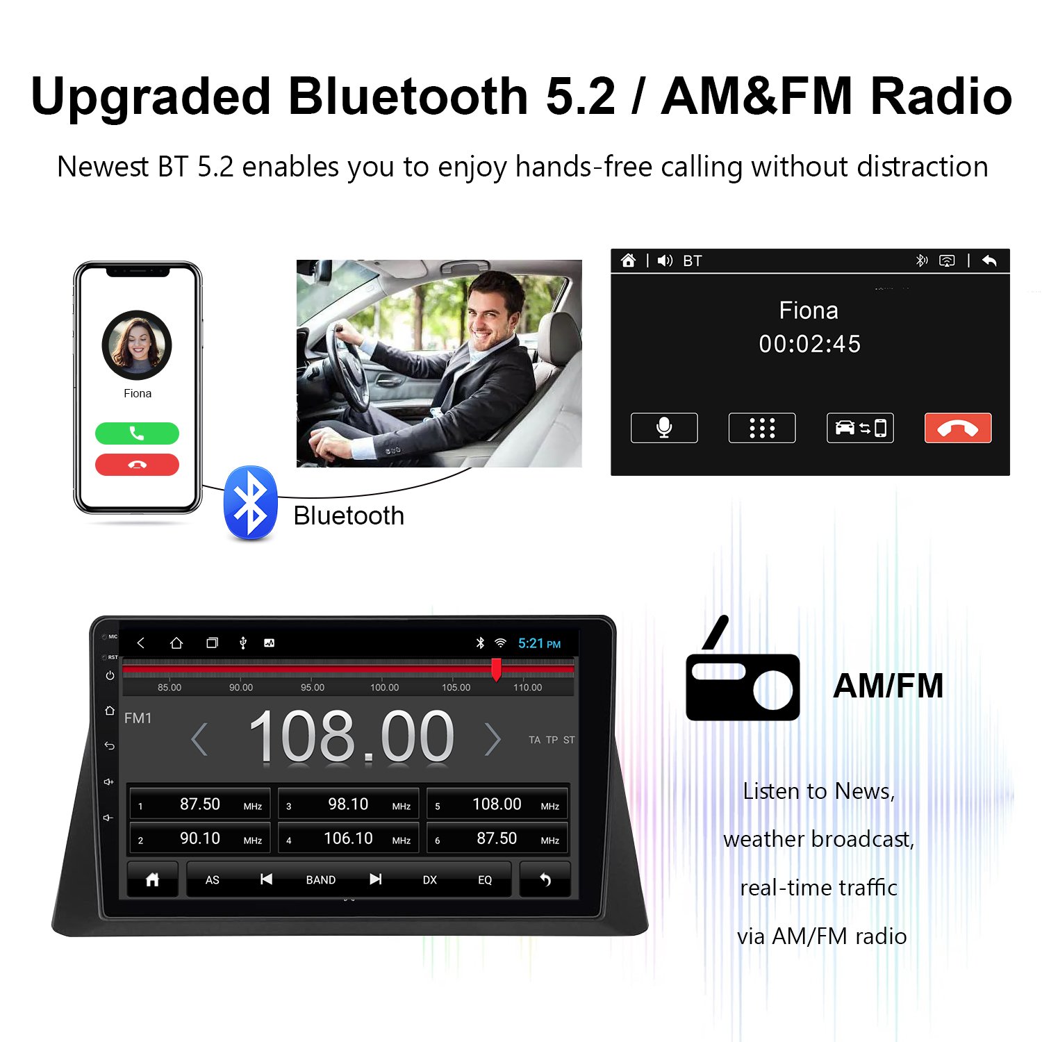 7" 10 inch android car radio t3 monitor android head unit 360 camera universal car stereo car radio for toyota