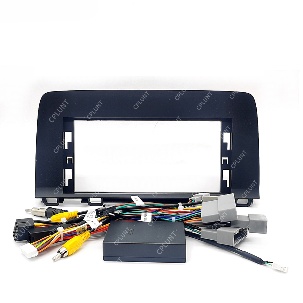 Car DVD Player Frame For HONDA CRV 2017-2022 12.3 INCH MATTER BLACK Android FRAME