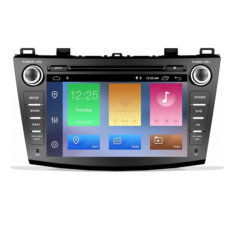8" Android 12 Car DVD Player for Mazda 3 Mazda3 2010-2013 with BT Wifi Radio GPS SWC RDS Mirror-Link Carplay DSP