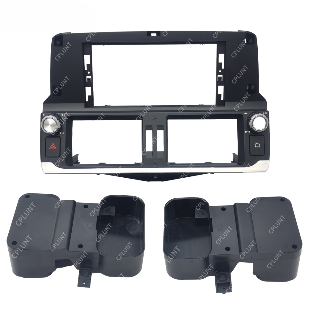 Car DVD Player Frame For TOYOTA LAND CRUISER PRADO 150 LC150 12.3inch Android radio Farme stereo