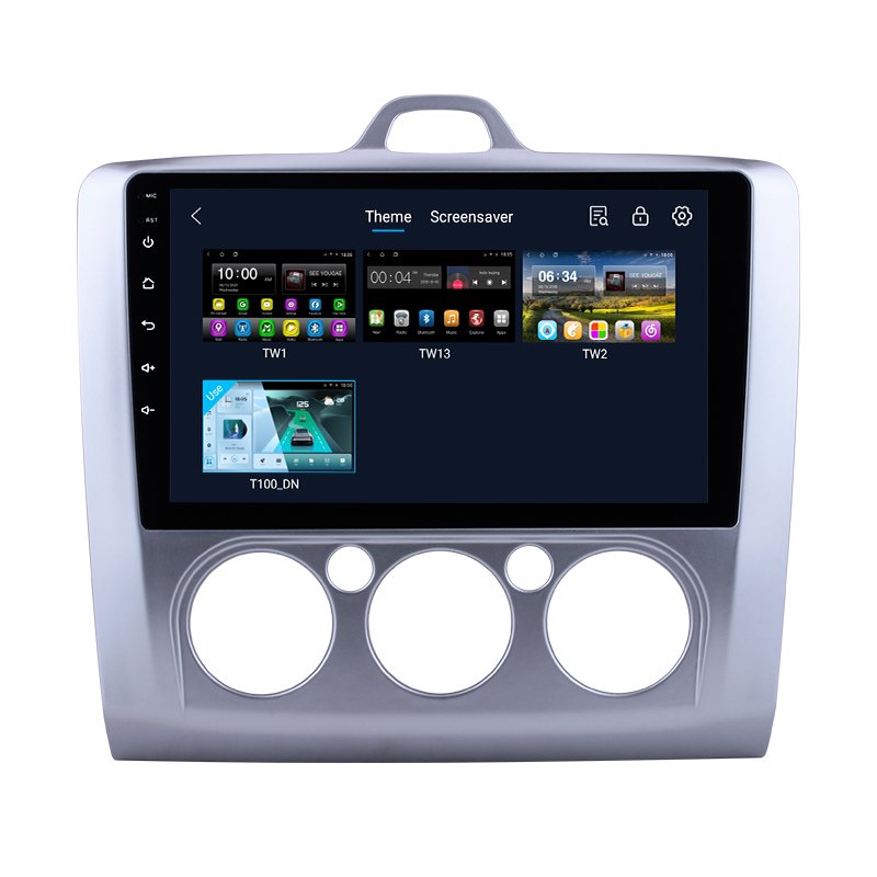Android 2+32GB Car Radio Multimedia Player GPS WIFI FM Carplay Screen For Ford Focus AT 2007-2011 Reverse Camera