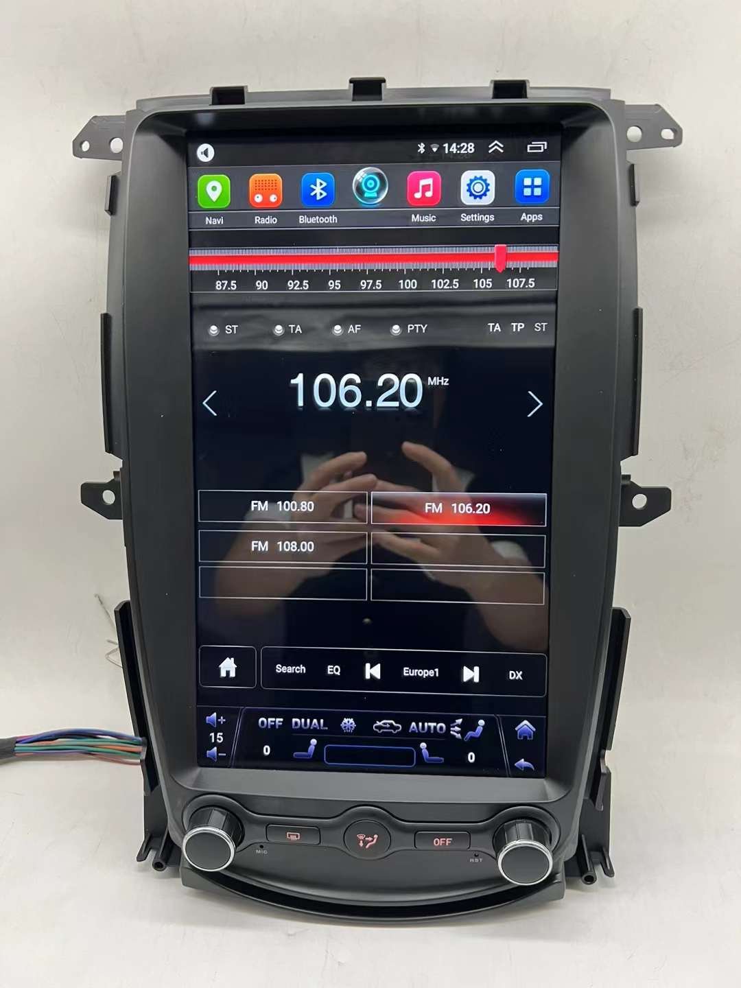 13.8'' Car DVD Player Stereo For Nissan 370Z 2008-2019 GPS Navigation Radio Video Car Multimedia Player