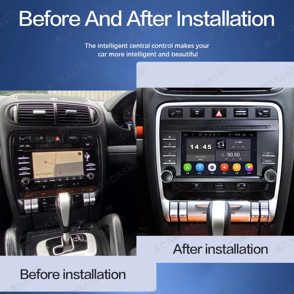 7inch 9inch Car Radio For Porsche Cayenne 955 957 2006-2009 Android GPS DVD Car Stereo Multimedia Video Player GPS Car Head Unit
