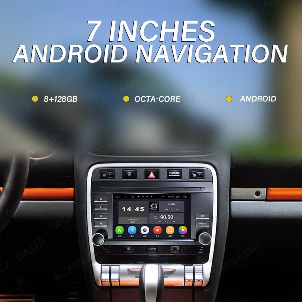 7inch 9inch Car Radio For Porsche Cayenne 955 957 2006-2009 Android GPS DVD Car Stereo Multimedia Video Player GPS Car Head Unit