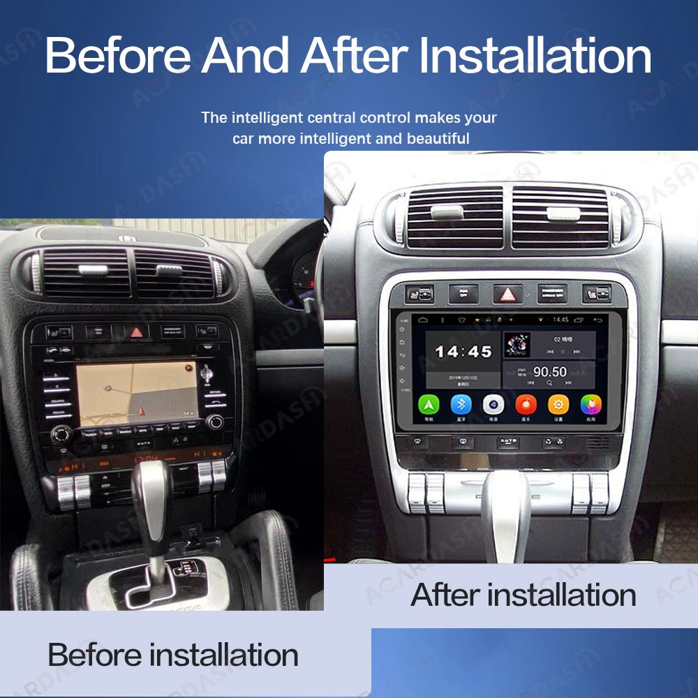 7inch 9inch Car Radio For Porsche Cayenne 955 957 2006-2009 Android GPS DVD Car Stereo Multimedia Video Player GPS Car Head Unit
