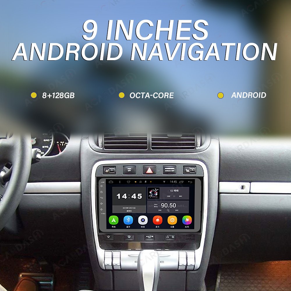 7inch 9inch Car Radio For Porsche Cayenne 955 957 2006-2009 Android GPS DVD Car Stereo Multimedia Video Player GPS Car Head Unit