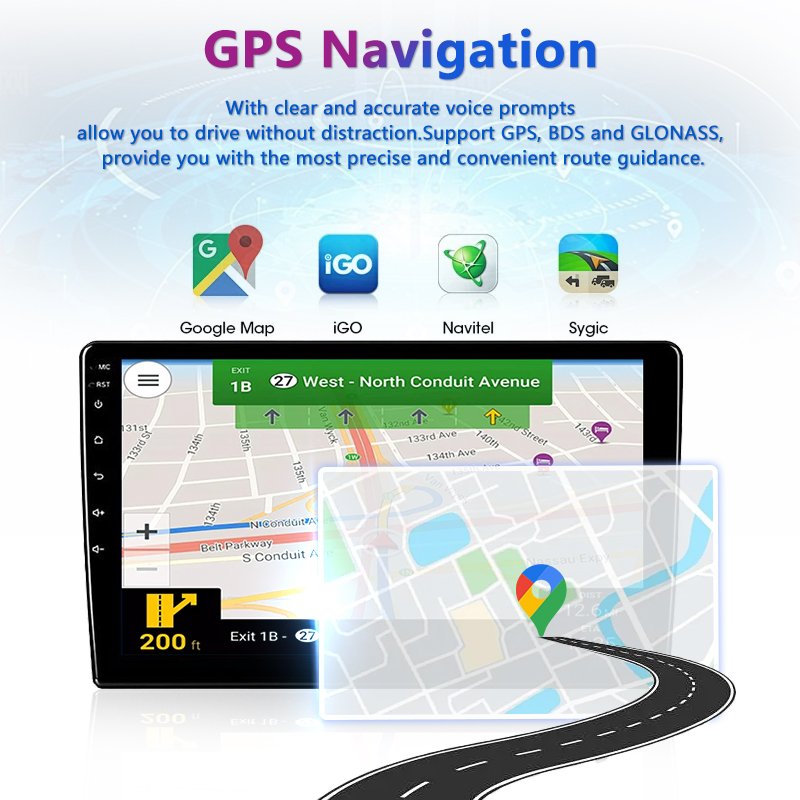 New Arrival L1pro Android 12 Universal Android Car Radio Touch Screen Mp5 DVD Multimedia Player 9/10 Inch Carplay GPS Navigation
