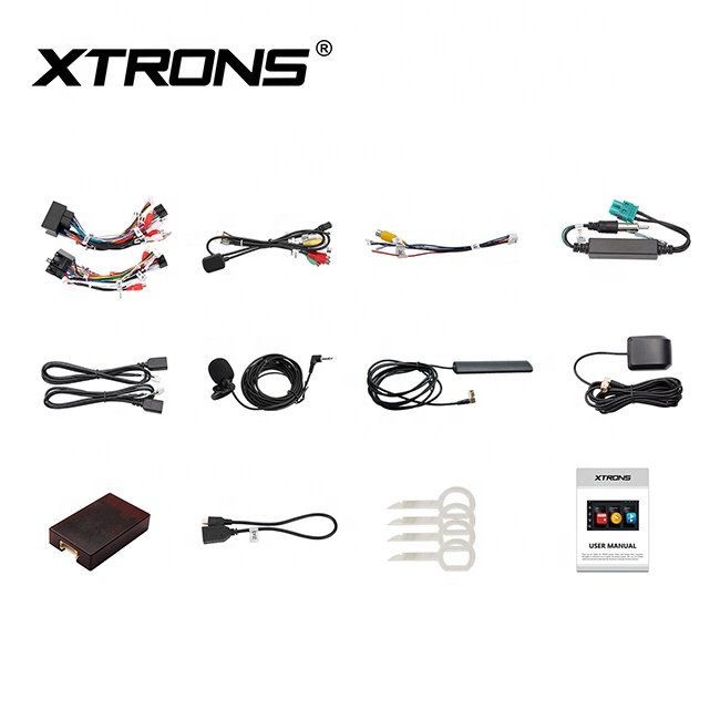 XTRONS 7 inch 2 din android car DVD Player for audi a4 Vehicle with GPS navigation system, radio de auto