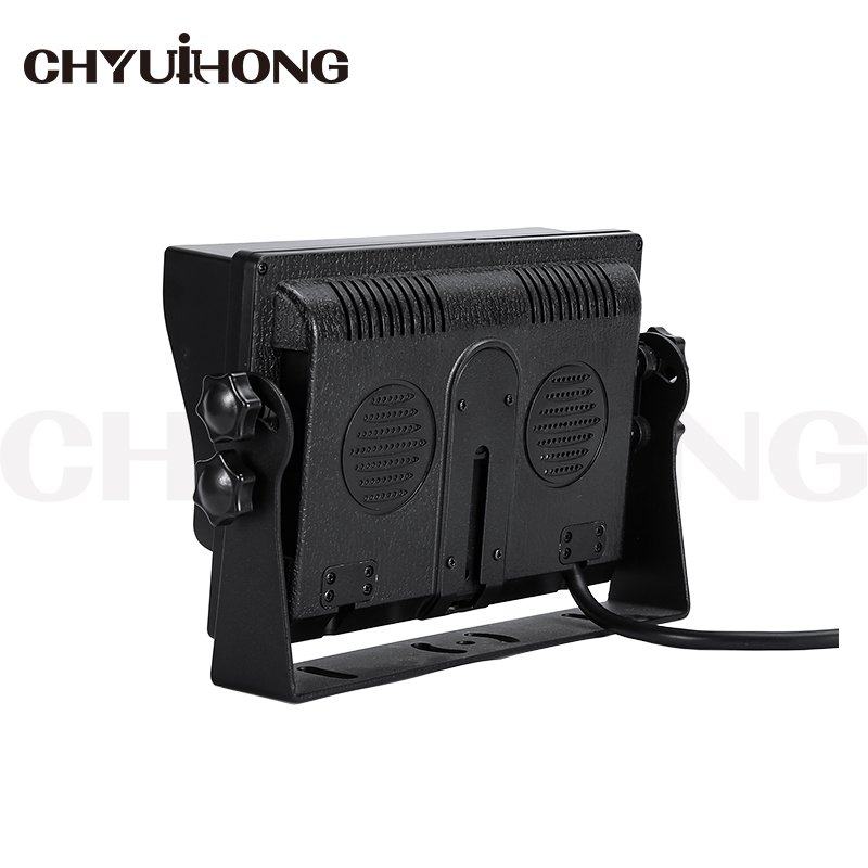 High Quality Car Tv Monitor 7 Inch AHD Four Split Screen Video Recorder Vehicle Screen Monitor With U-shaped Metal Bracket