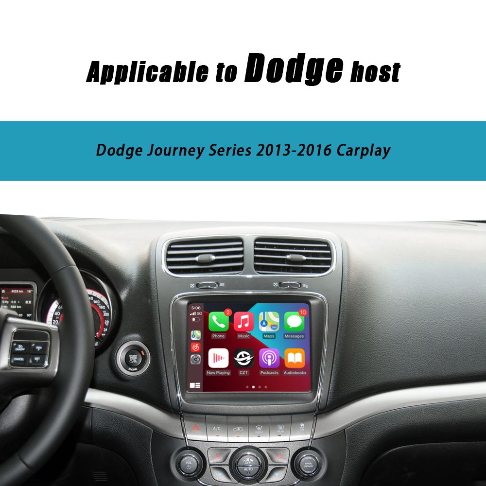 Wireless Apple Carplay For Dodge Journey 2013-2016 Radio Car DVD Player Mirror Link Android Auto GPS Navigation