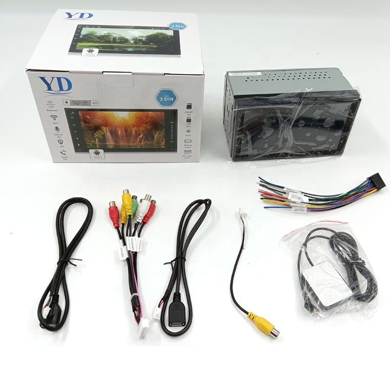 1 Din or 2 Din 7 / 9 / 10 Inch Universal Android 12 Car DVD Player with Touch screen Radio Carplay GPS , For Portable