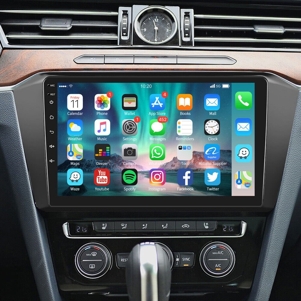 Podofo 10.1" Android Car Radio For VW Magotan 2016 2017 Autoradio Carplay Android Auto GPS Wifi Hifi Audio FM RDS