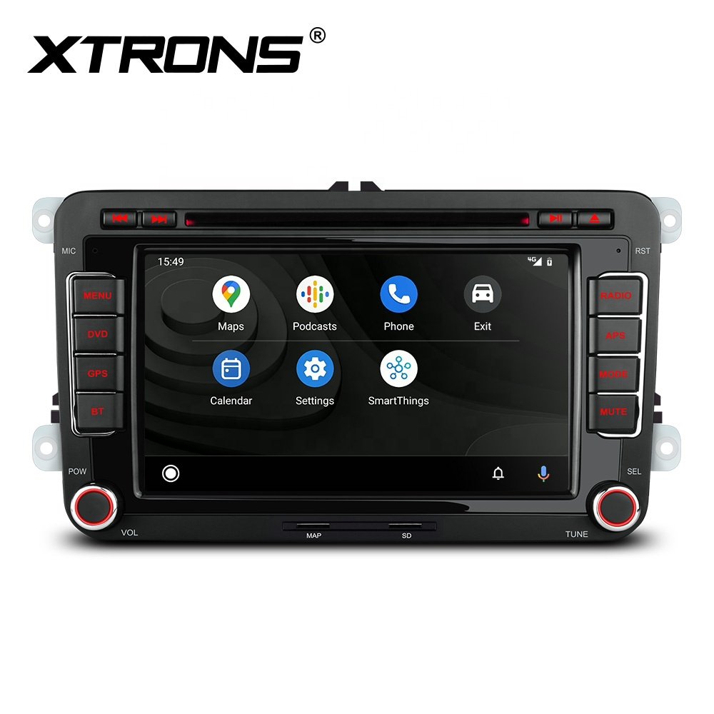 XTRONS 7 Inch 2 Din Android Car Radio Audio For VW Golf MK6 Skoda Octavia Seat Leon MK2 Wireless CarPlay Car DVD Player