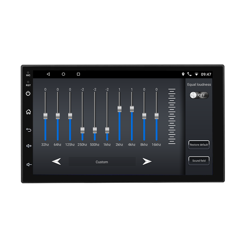 Leshida car dvd player android built-in hd android navigation 7 inch android car stereo for car player