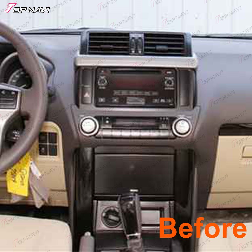 15.1 Inch Toyota Prado 2014-2017 Car Radio with GPS & DSP 4+64G Car Play Multimedia Android Touch Screen Car DVD Player