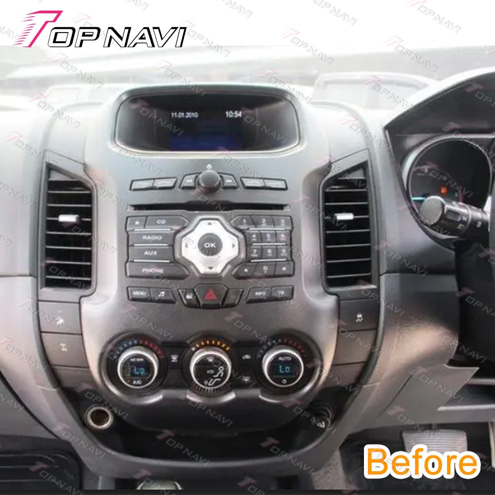 Style Like Tesla Screen 12.1Inch 2+32GB Car Multimedia Player For Ford 2011 - 2016 Regret F250 GPS Navigation Android Radio Car