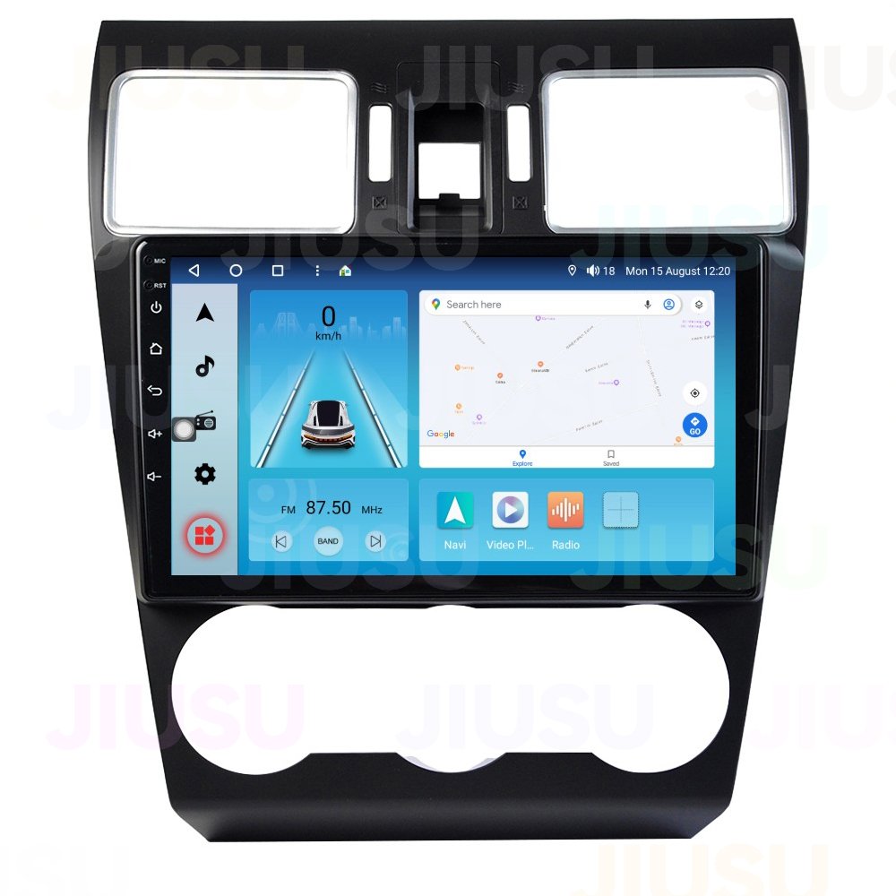 Android 12 Car Radio GPS DVD Player Stereo Multimedia Audio System for Subaru Forester XV WRX Levorg 2012-2014 with Carplay DSP