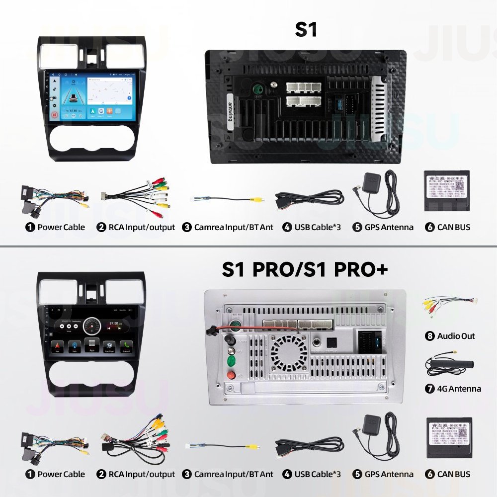 Android 12 Car Radio GPS DVD Player Stereo Multimedia Audio System for Subaru Forester XV WRX Levorg 2012-2014 with Carplay DSP