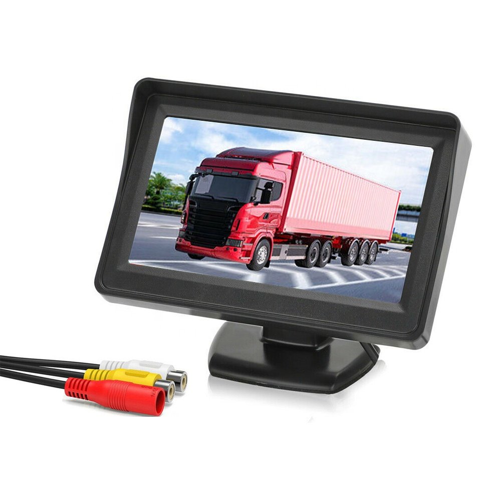 4.3inch 12V Car Parking Rear View System Rear View Camera Monitor Screen for Rearview