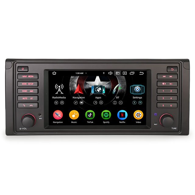 Car gps Erisin ES5739B Android 13 GPS SatNav Car Dvd Player For BMW 5 Series E39 M5 DSP 4G Wireless CarPlay Auto Car dab Radio