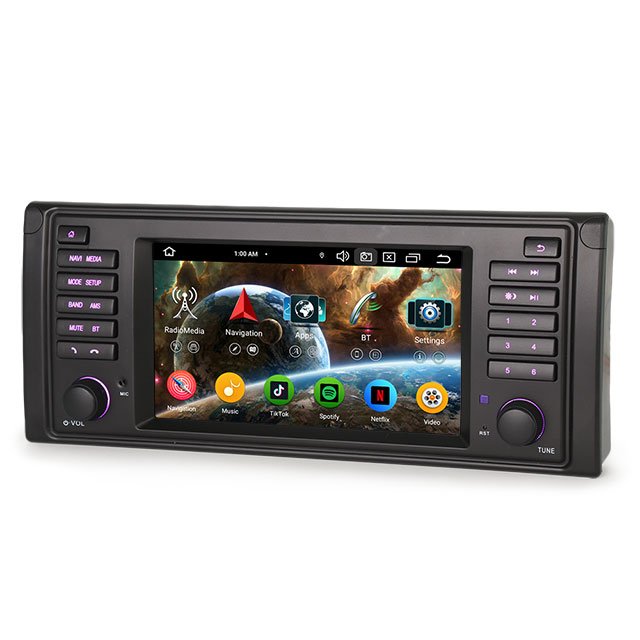 Car gps Erisin ES5739B Android 13 GPS SatNav Car Dvd Player For BMW 5 Series E39 M5 DSP 4G Wireless CarPlay Auto Car dab Radio