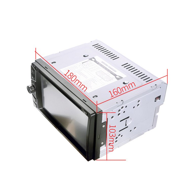 Factory Wholesale Dual-In-One Hd 6.2-Inch Dvd Bluetooth Hands-Free Call Card Reader Car Cd Player