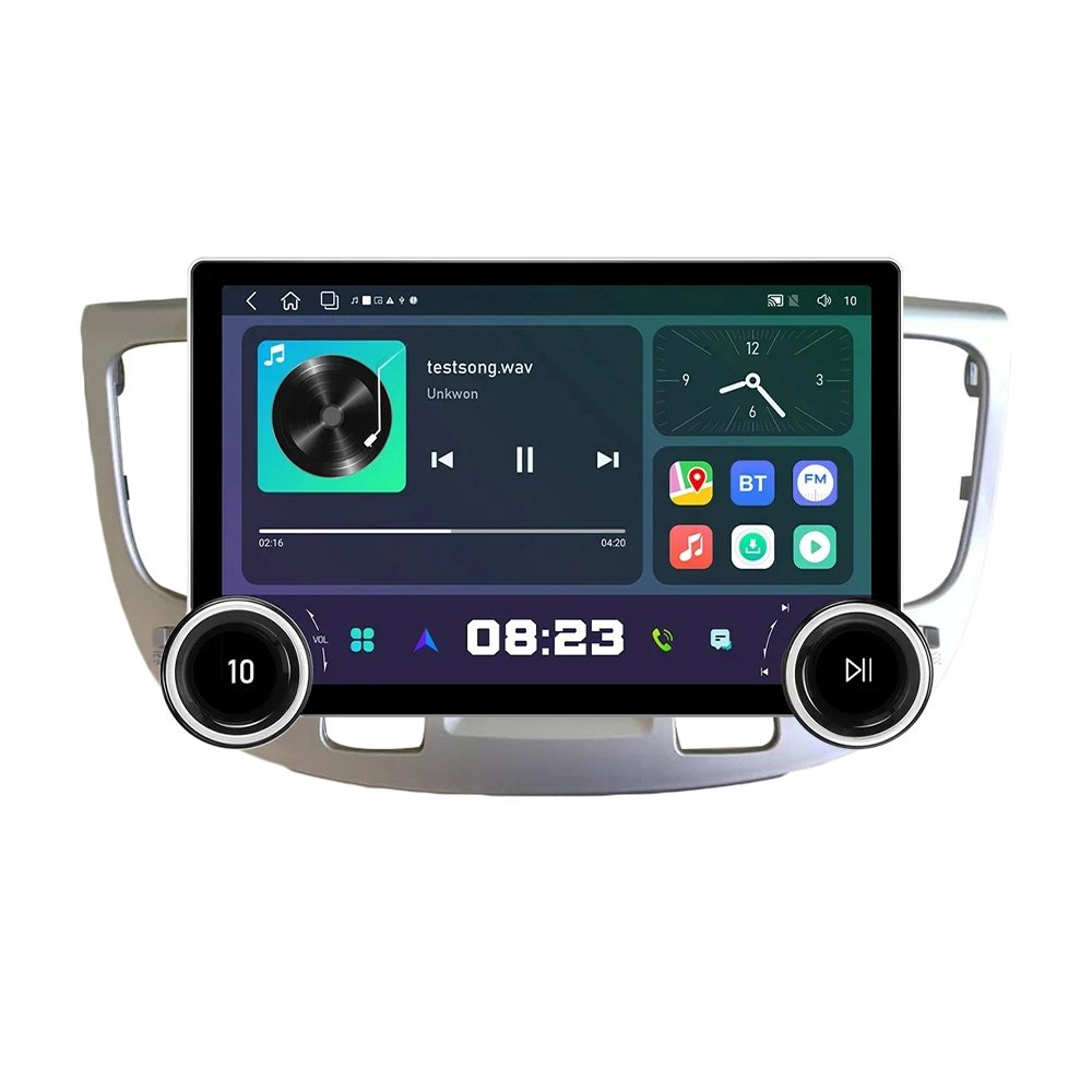 11.8Inch Car Radio For Kia Rio 2007 DIAMOND 2K QLED Screen 2Din Android Car Stereo Car DVD Player Carplay DSP