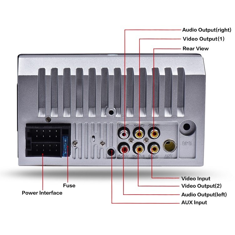 wholesales 2 din 7010b auto car de carro GPS navigation multimedia dvd car stereo radio player