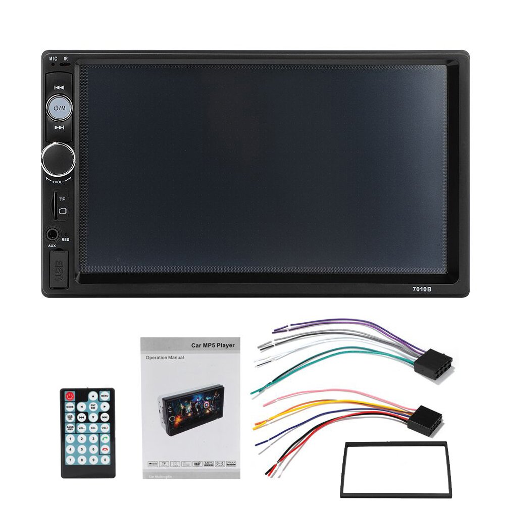 wholesales 2 din 7010b auto car de carro GPS navigation multimedia dvd car stereo radio player