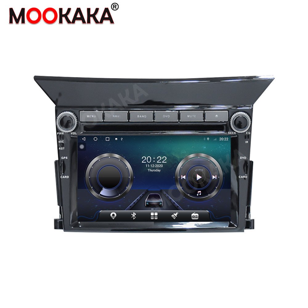 MOOKAKA 7 Inch Car Radio For Honda Pilot 2009-2013 Car DVD Player Multimedia Video Player GPS Navigation Car Stereo Head Unit