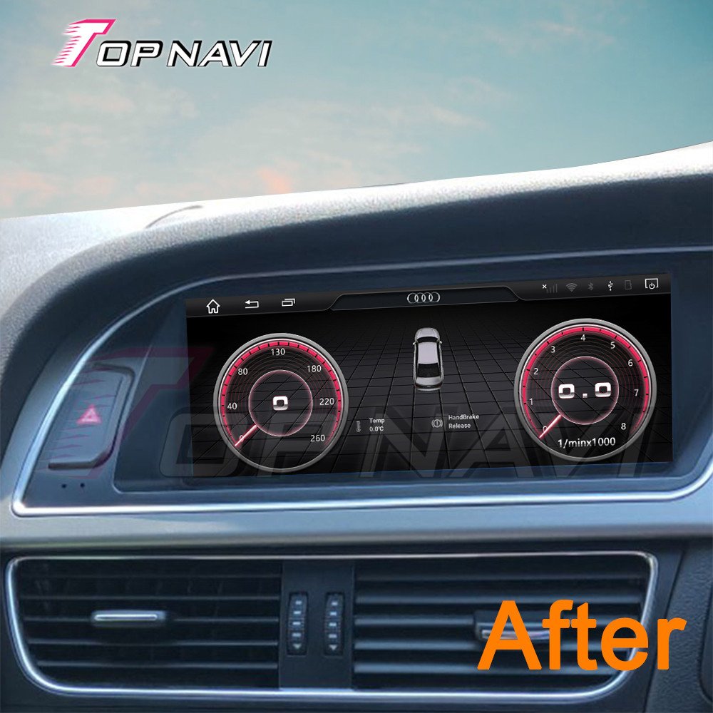 8.8" Screen For Audi A5 2009 - 2016 Android 12 Wireless Carplay 4GB+64GB Car Multimedia Player