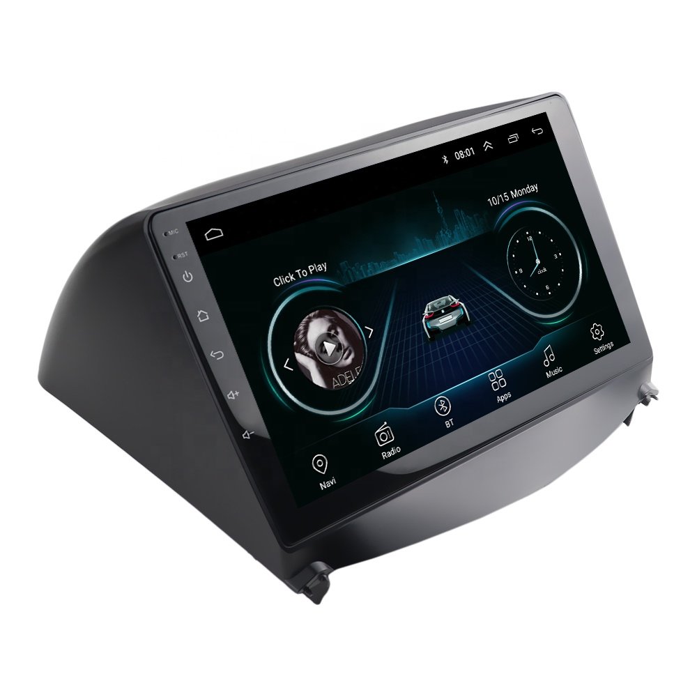 Dash Installation Trim Kit GPS Navigation Frame for PEUGEOT 207 2006-2010 9 INCH Car Radio Fascia Double 2 DIN Stereo Panel