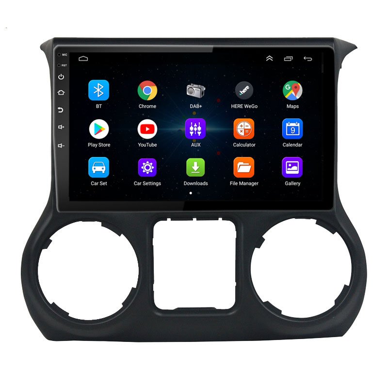 GPS Navigation Android 2din Touch Screen Car dvd Player Multimedia Player Head Unit For Jeep Wrangler 3 JK 2011 2012 2013 2014