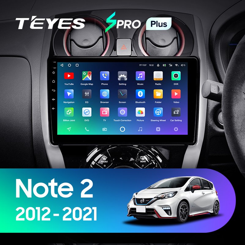 TEYES SPRO Plus For Nissan Note 2 E12 2012 - 2021 Car Radio Multimedia Video Player Navigation GPS Android 10