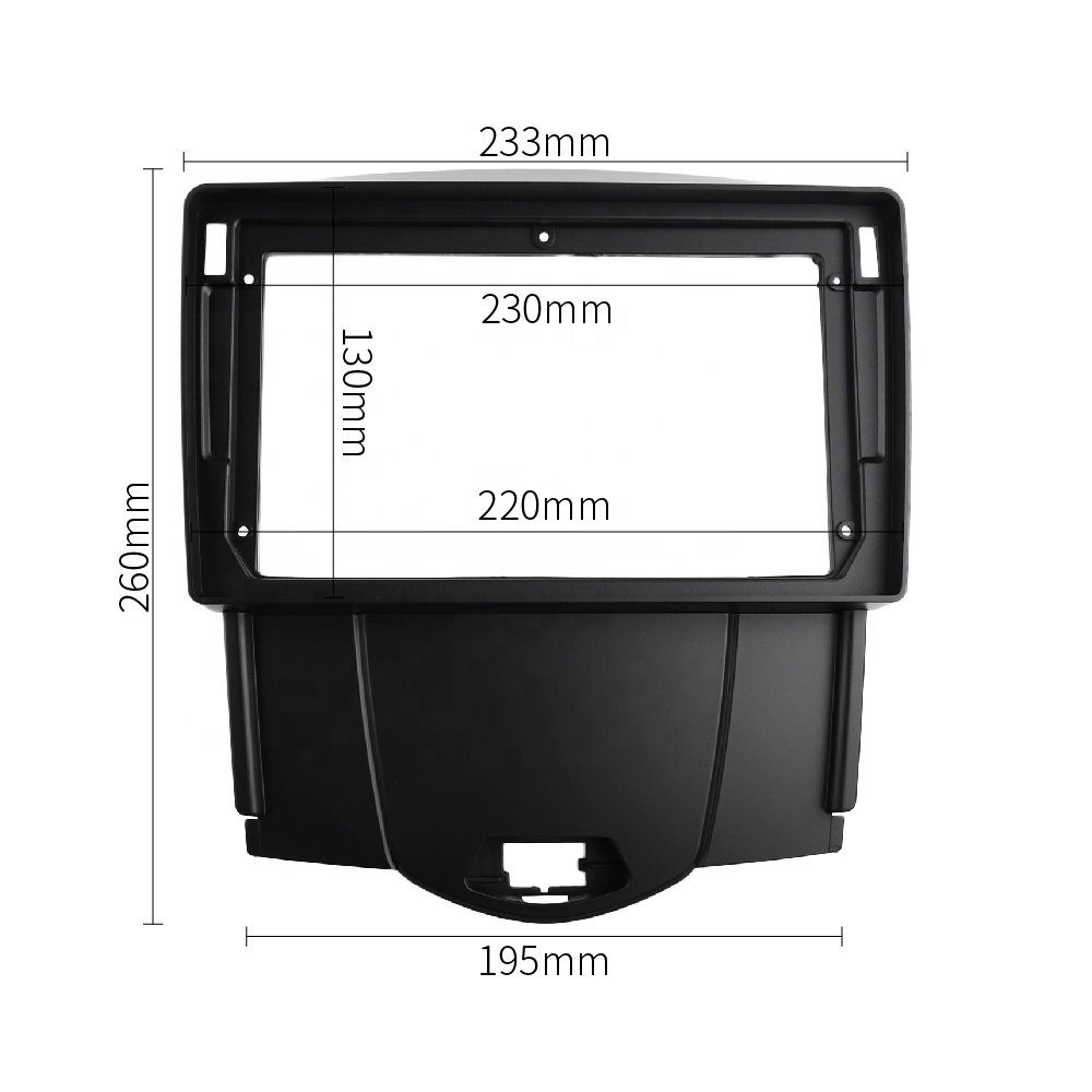 Car Radio Frame for BYD F3 2014-2015 Stereo GPS DVD Player Install Panel Surround Trim Face Plate Dash Mount kit Faceplates