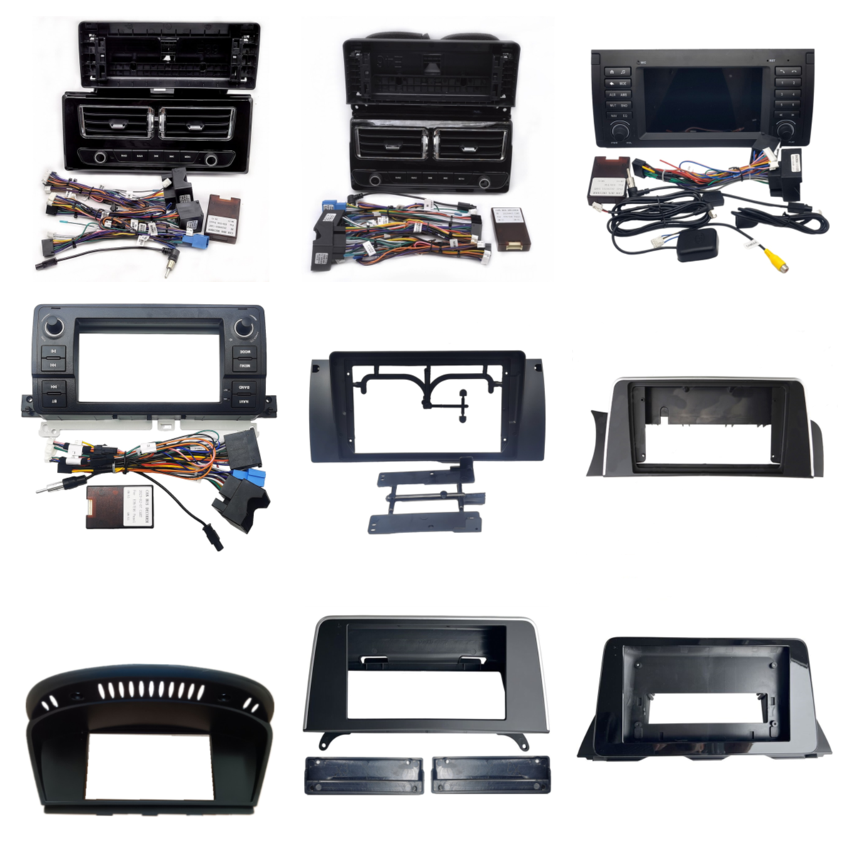 Car DVD Player Frame for BMW X5 E39 Car Radio Android Frame for BMW X5 E39 Car Bracket dash for BMW X5 E39 radio Farme stereo