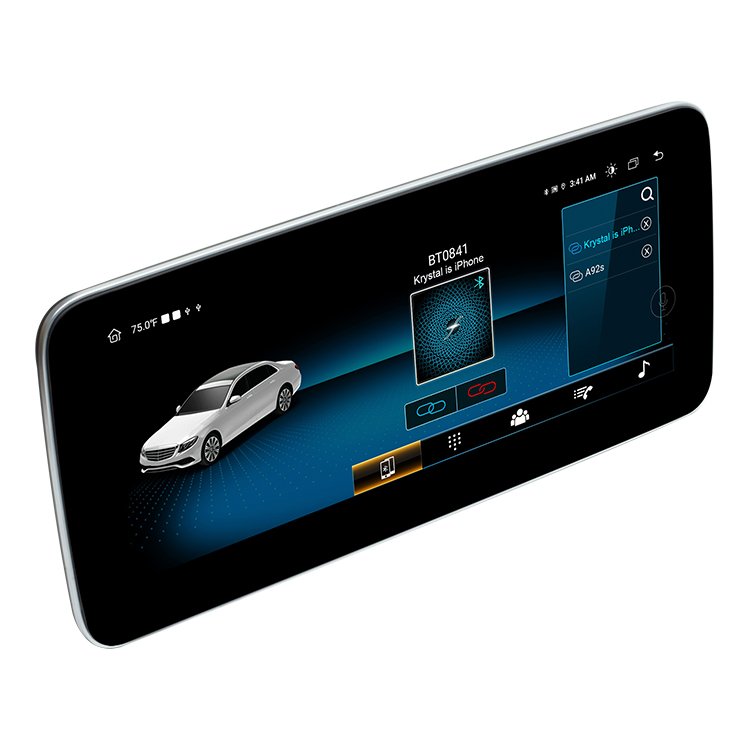 1920*720 Android for Mercedes C-Class W205 GLC-Class X253 V-Class W446 V-Class auto stereo navigation car multimedia DVD player