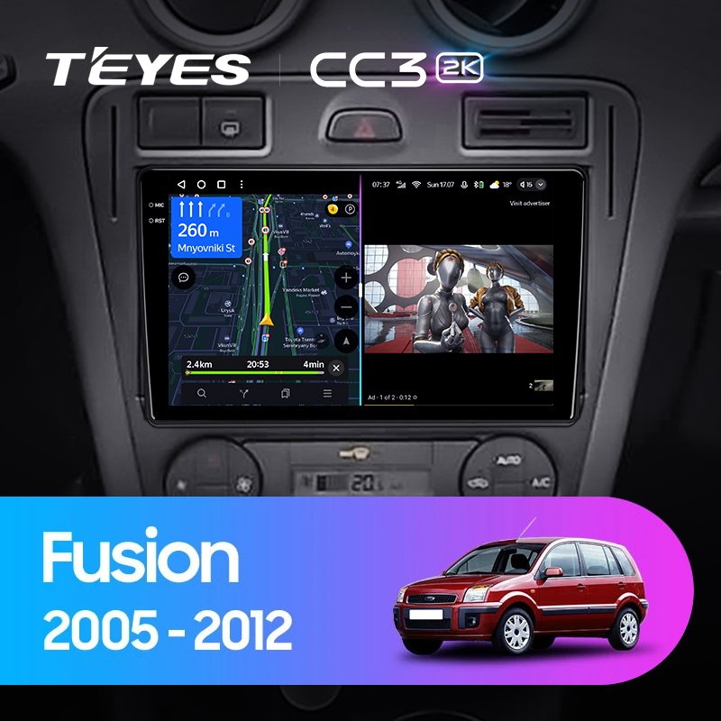 TEYES CC3 2K For Ford Fusion 1 2005 - 2012 Car Radio Multimedia Video Player Navigation stereo No 2din 2 din dvd