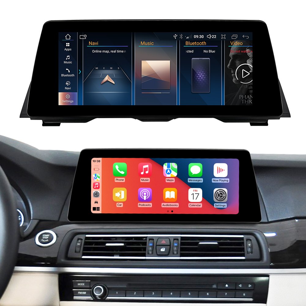 ZLH 10.25 Inch Android 13 Touch Screen AUTO CARPLAY for BMW 5 Series F10 F11 2011 2016 CIC NBT Multimedia Player 4G navi