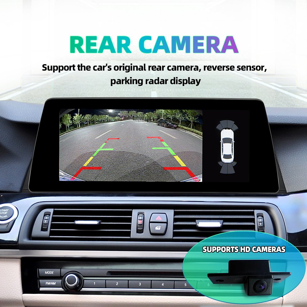 ZLH 10.25 Inch Android 13 Touch Screen AUTO CARPLAY for BMW 5 Series F10 F11 2011 2016 CIC NBT Multimedia Player 4G navi