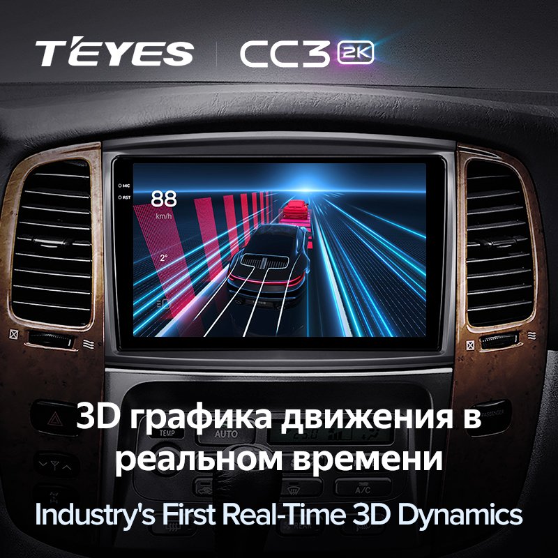 TEYES CC3L CC3 2K For Toyota Land Cruiser LC 100 For Lexus LX470 J100 2 II 2002 - 2007 Car Radio Multimedia Video Player dvd