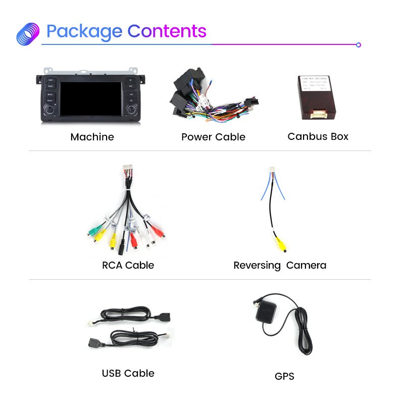 MEKEDE Android 4core android car dvd player for Bmw E46 M3 Rover 75 WIFI GPS BT Radio 4+64GB RDS multi-color Audio