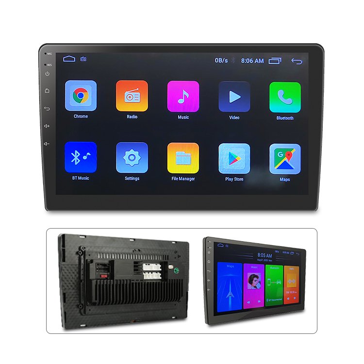 9 inch 2 din 1+32GB Portable MP5 Screen Stereo CD Android Carplay Radio Car DVD Player