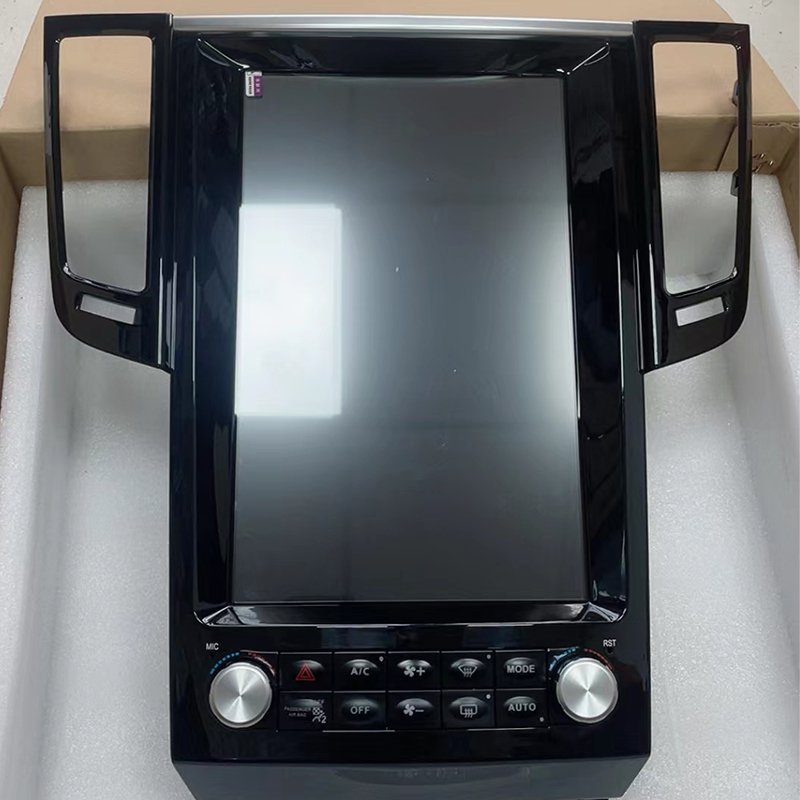 12.1 inch dvd car radio stereo android touch screen multimedia player carplay for Infiniti QX70 FX35 2010-2013