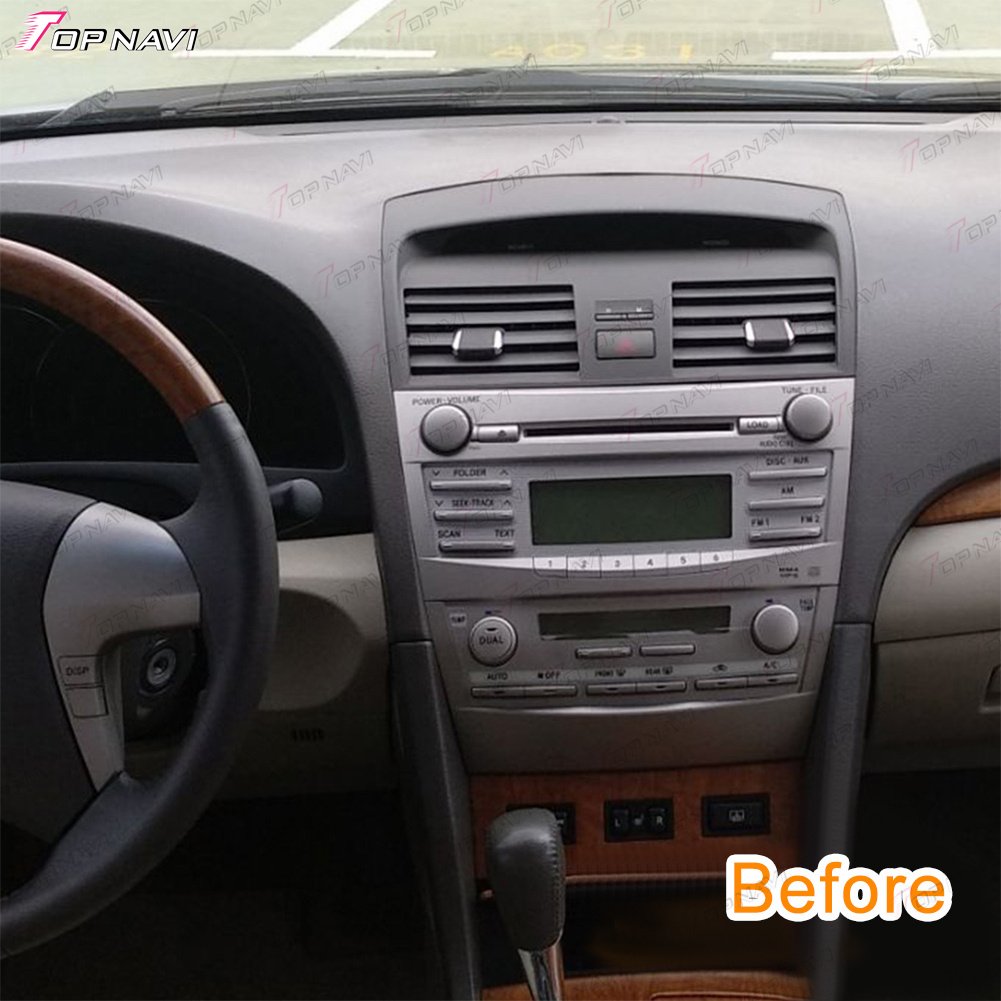 10.4 Inch Android Auto Radio Touch Screen Car DVD Player with GPS Navigator and Backup Camera for Toyota Camry 2008-2011