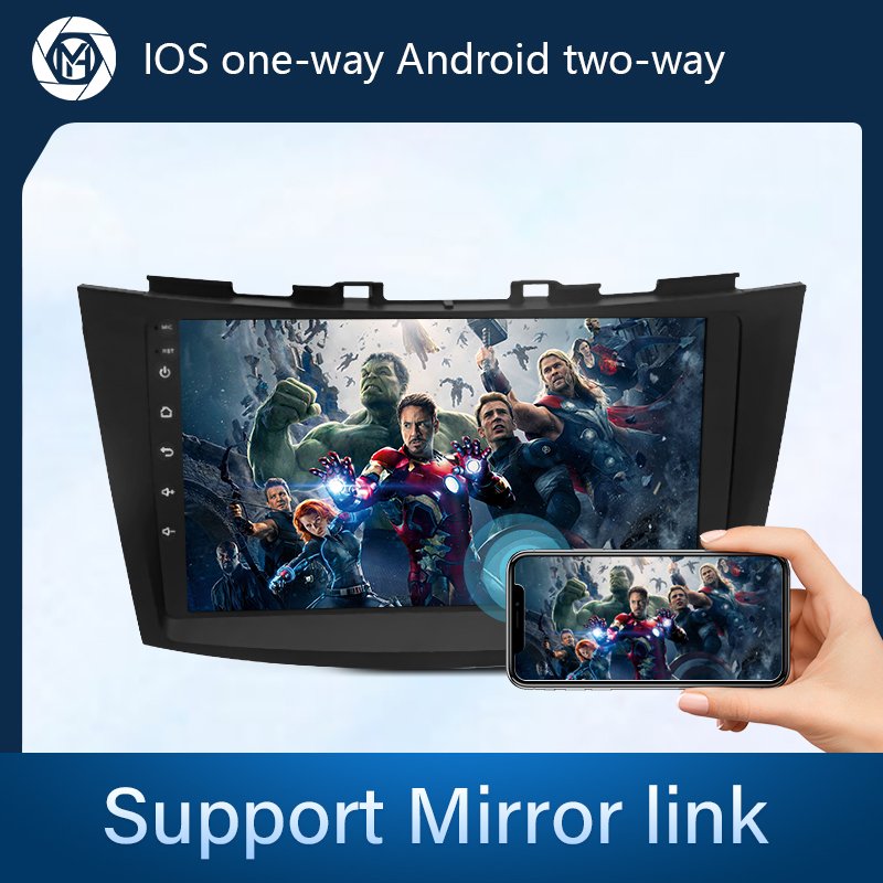 Touch Screen Gps Navigation Android Stereo Car Dvd Player Radio for Suzuki Swift 2012 2013 2014 2015