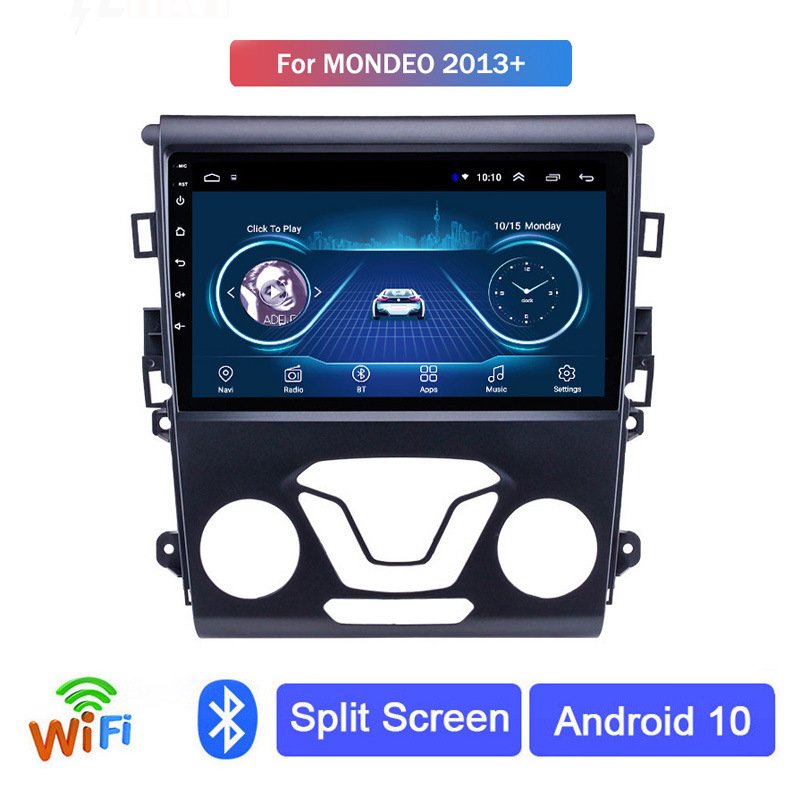 Car Dvd Player Android 10 Quad Core Smart Large Screen Touch Screen Car Navigationfor for Ford Mondeo 2007-2017