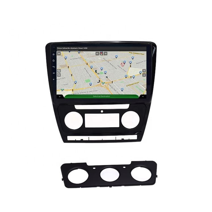 10.1 inch Android For Skoda Octavia 2007-2014 Multimedia Stereo Car DVD Player Navigation GPS Video Radio IPS
