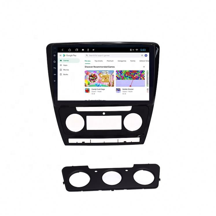 10.1 inch Android For Skoda Octavia 2007-2014 Multimedia Stereo Car DVD Player Navigation GPS Video Radio IPS